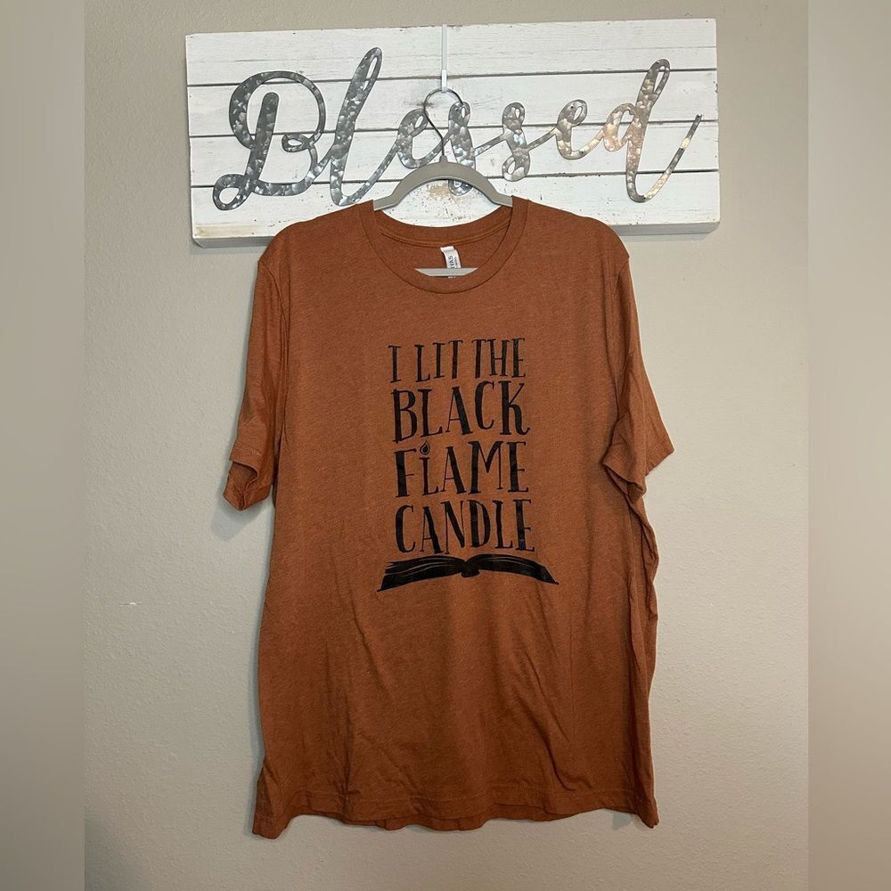 Bella Canvas - Women’s Hocus Pocus “Black Flame Candle” Tshirt